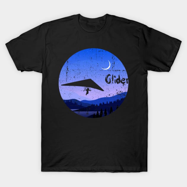 Glider Pilot T-Shirt by Johnny_Sk3tch